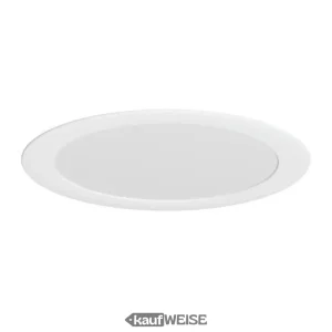RZB Toledo Flat Pyöreä LED-alasvalo (Ø 170mm) | Himmennettävä ja erittäin tasainen | 3000K lämmin valkoinen